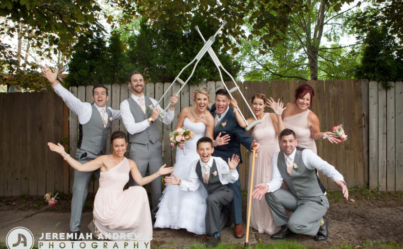 Fun Coeur d’Alene Wedding Chapel Spring Wedding